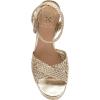 Vince Camuto Women’s Pessa Platform Sandal(Egyptian Gold Metallic)