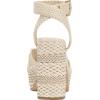 Vince Camuto Women’s Pessa Platform Sandal(Panna Creme Woven)