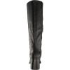 Vince Camuto Women’s Sangeti Stacked Heel Knee High Boot Fashion(Black Leather)