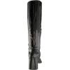 Vince Camuto Women’s Sangeti Stacked Heel Knee High Boot Fashion(Black Patent)