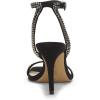 Vince Camuto Women’s Saprenda Heeled Sandal(Black Suede)