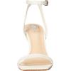 Vince Camuto Women’s Saprenda Heeled Sandal(White Swan)
