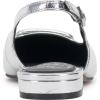 Vince Camuto Women’s Savy Mule(Silver)