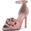 Vince Camuto Women’s Adaline Heeled Sandal(Dusted Mauve)