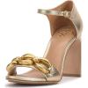 Vince Camuto Women’s Aurelia Heeled Sandal(Egyptian Gold)