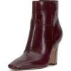 Vince Camuto Women’s Bayla Ankle Boot(Plum Croco Leather)