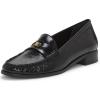 Vince Camuto Women’s Colin Loafer Flat(Jet Black)