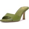 Vince Camuto Women’s Emmla Heeled Sandal(Lizard Green)