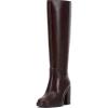 Vince Camuto Women’s Gibi Narrow Calf Knee High Boot(Rich Mahogany Narrow Calf)