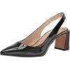 Vince Camuto Women’s Hamden Slingback Pump(Black Pat)