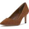 Vince Camuto Women’s Kehlia High Heel Pump(Burnt Sugar Suede)