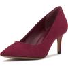 Vince Camuto Women’s Kehlia High Heel Pump(Chianti Suede)