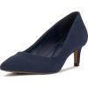 Vince Camuto Women’s Kehlia High Heel Pump(Deep Navy Suede)