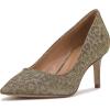 Vince Camuto Women’s Kehlia High Heel Pump(Embellished Leopard)