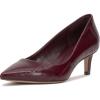 Vince Camuto Women’s Kehlia High Heel Pump(Plum Croco Leather)