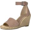 Vince Camuto Women’s Leera Espadrille Wedge Sandal(Dusty Mink)