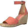Vince Camuto Women’s Leera Espadrille Wedge Sandal(Fancy Flamingo)