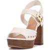 Vince Camuto Women’s Pazton Platform Sandal(Coconut Cream)