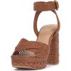 Vince Camuto Women’s Pessa Platform Sandal(Caramello)