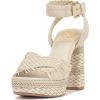 Vince Camuto Women’s Pessa Platform Sandal(Panna Creme Woven)