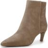Vince Camuto Women’s Quinley Ankle Boot(Oyster)
