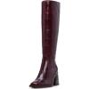 Vince Camuto Women’s Sangeti Stacked Heel Knee High Boot Fashion(Dark Mahogany)