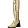 Vince Camuto Women’s Sangeti Stacked Heel Knee High Boot Fashion(Prosecco)