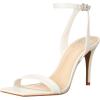 Vince Camuto Women’s Saprenda Heeled Sandal(White Swan)