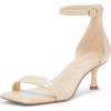Vince Camuto Women’s Vinkely Heeled Sandal(Nu Cafe)