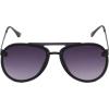 Vince Camuto Vc991 Metal 100% Uv Protective Women’s Aviator Pilot Sunglasses. Luxe Gifts for Her, 65 Mm(Black)