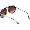 Vince Camuto Vc991 Metal 100% Uv Protective Women’s Aviator Pilot Sunglasses. Luxe Gifts for Her, 65 Mm(Gold)