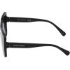 Vince Camuto Vc999 Oversized 100% Uv Protective Women’s Butterfly Square Shield Sunglasses. Luxe Gifts for Her, 133 Mm(Black)