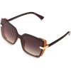Vince Camuto Vc971 Modern 100% Uv Protective Women’s Square Shield Sunglasses. Luxe Gifts for Her, 141 Mm Cat Eye(Tortoise)