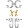 Vince Camuto Two-Tone Cuff and Stud Earring Trio Set
