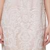 Vince Camuto Women’s Sleeveless Boat Neck Sequin Shift Dress(Ivory)