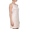 Vince Camuto Women’s Sleeveless Boat Neck Sequin Shift Dress(Ivory)