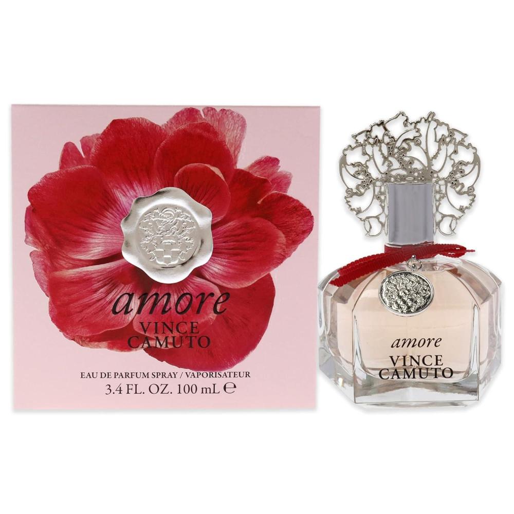 imageVince Camuto Amore Eau de Parfum Spray Perfume for Women Floriental Fruity Scent Notes of Sparkling Clementine Ice Bergamot ampamp Sandalwood Long Lasting Sensual Fragrance34 Fl oz EDP