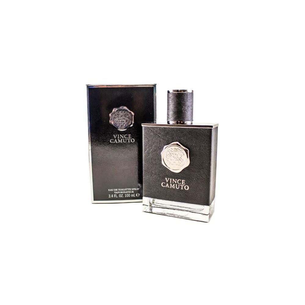 imageVince Camuto Eau de Toilette Spray Cologne for Men Fresh and Woody Scent Notes of Bergamot Sensual Leather Vetiver Rich Musk Long Lasting Fragrance34 Fl Oz Pack of 1