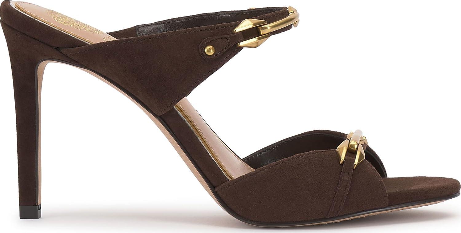 imageVince Camuto Womens Ambra Heeled SandalBrownie Suede