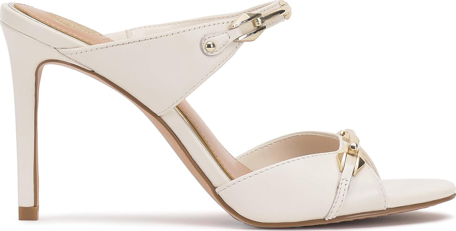 imageVince Camuto Womens Ambra Heeled SandalCoconut Cream Leather