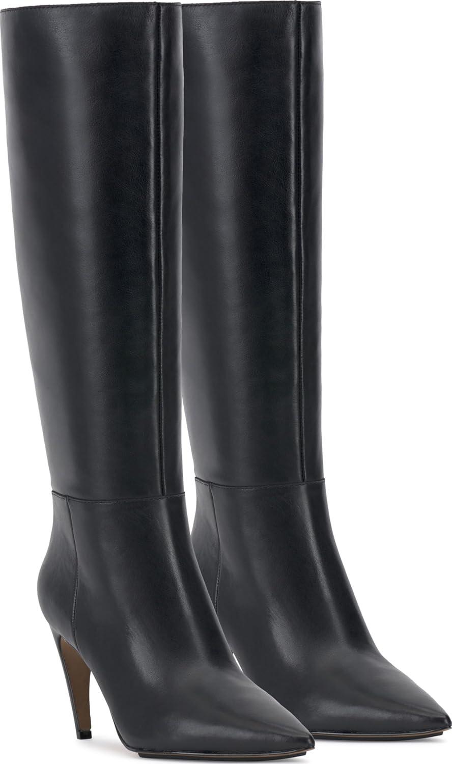 imageVince Camuto Womens Brigitte Wide Calf Knee High BootBlack Wide Calf