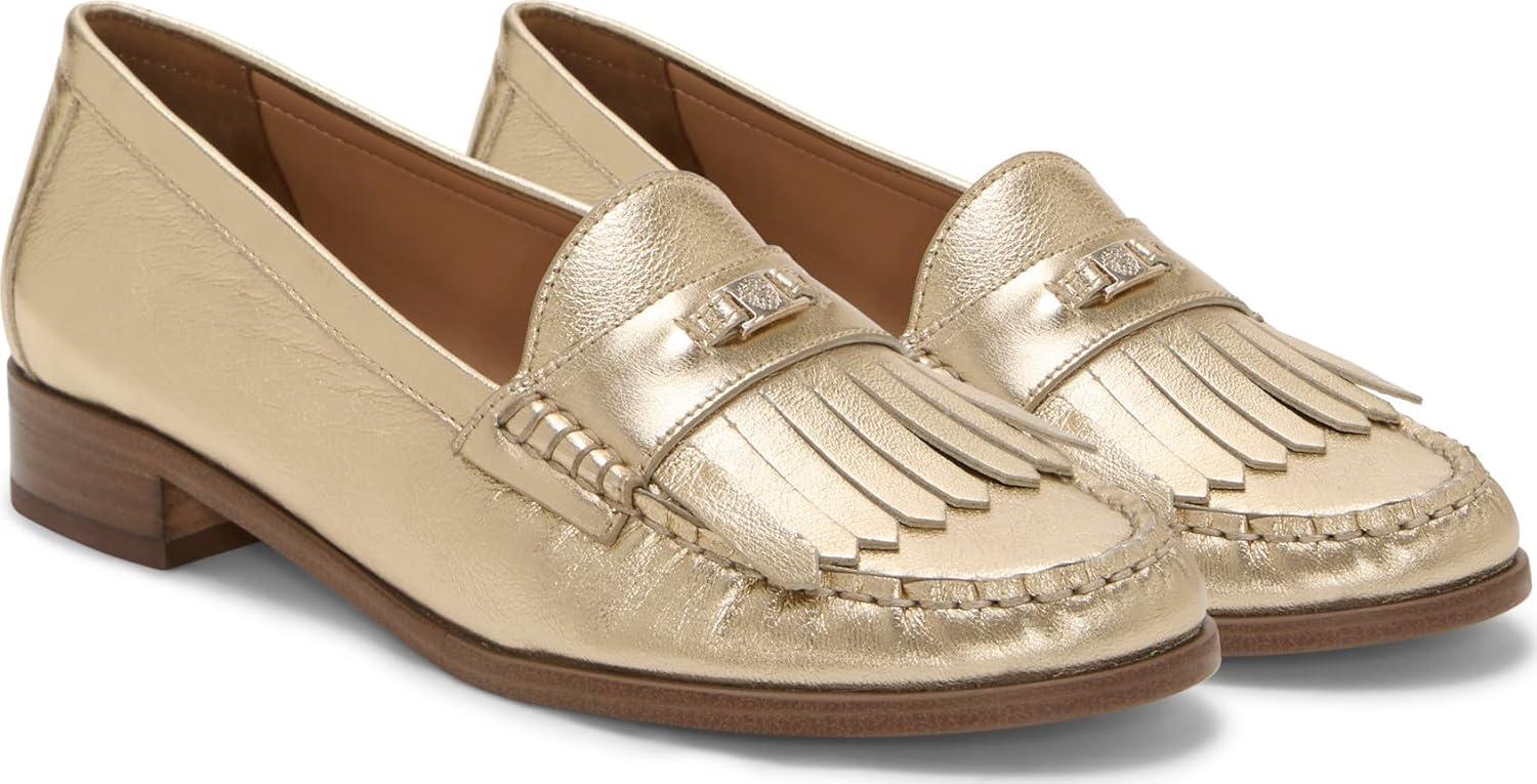 imageVince Camuto Womens Cosette Loafer FlatEgyptian Gold