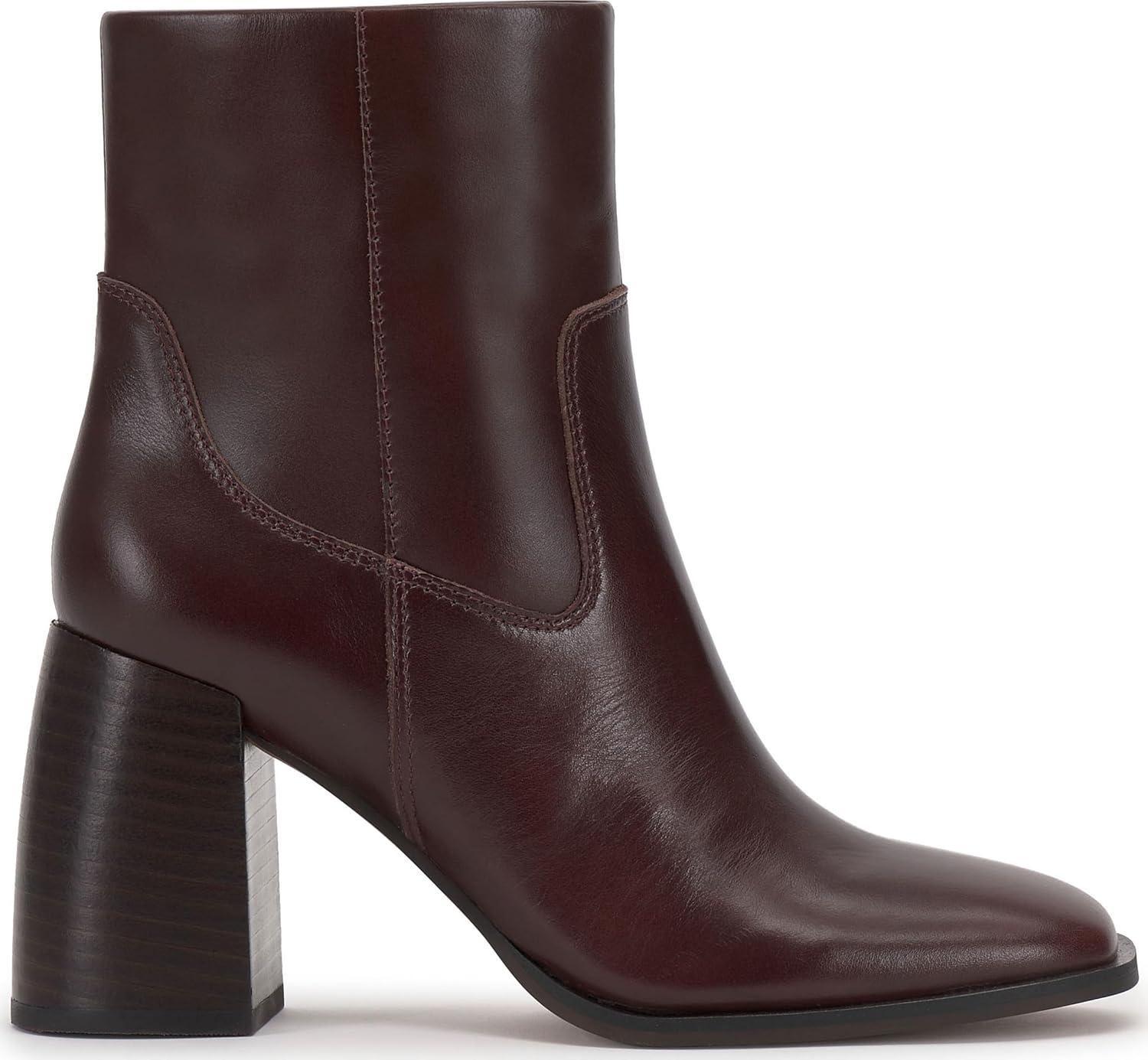 imageVince Camuto Womens Dayana Ankle BootRich Mahogany Leather
