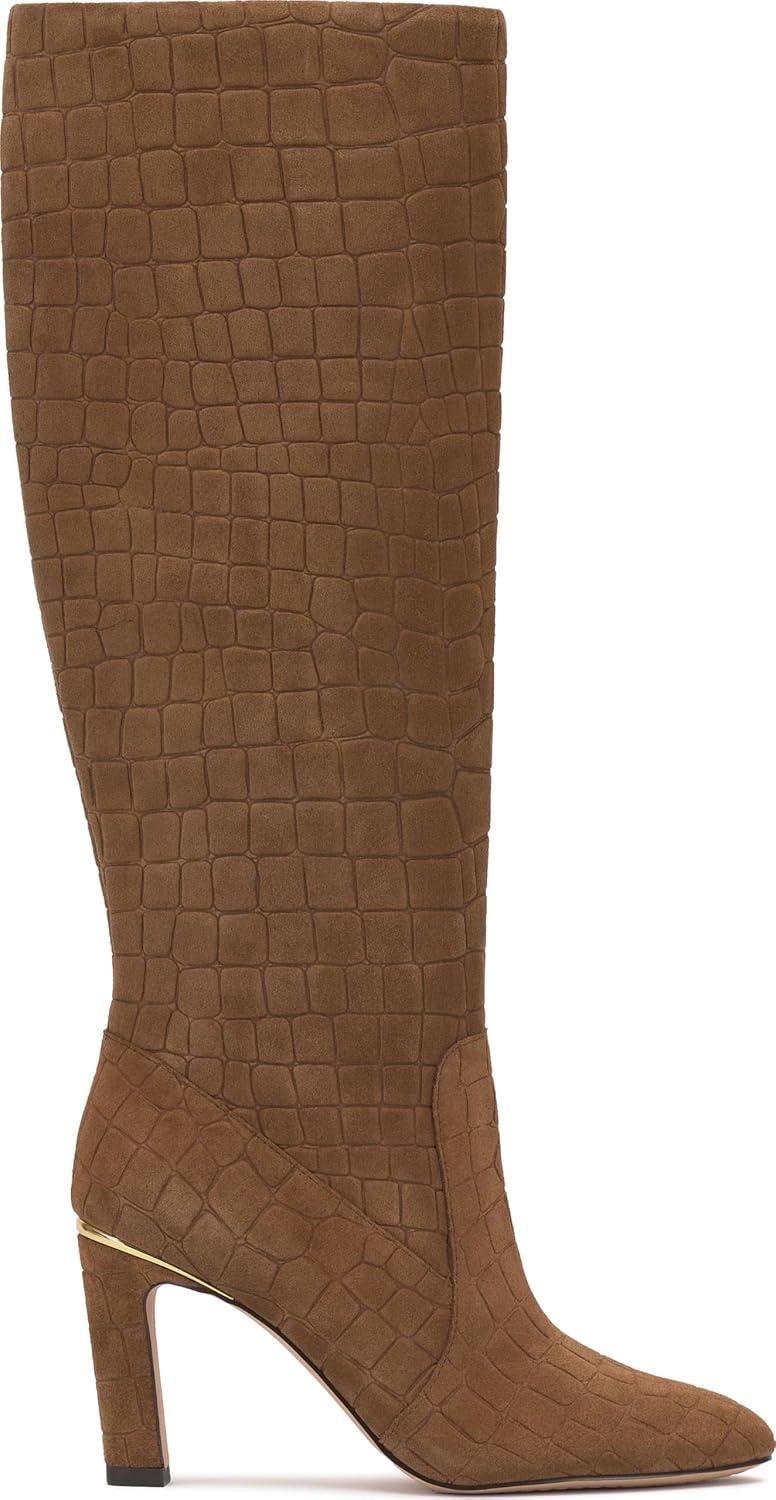 imageVince Camuto Womens Gylina Wide Calf Knee High BootFawn Suede