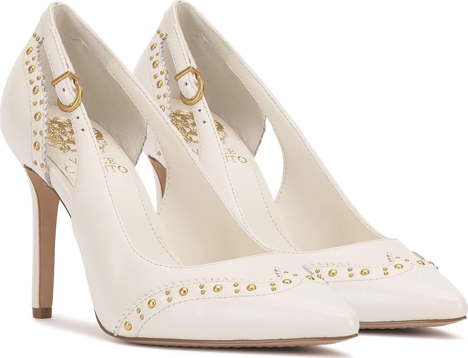 imageVince Camuto Womens Hally PumpCoconut Cream Leather