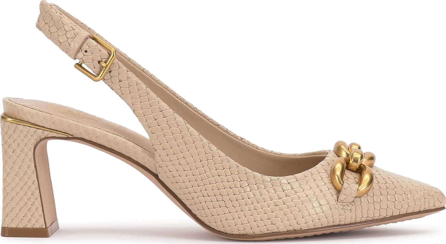 imageVince Camuto Womens Hamden PumpBuff Snake Print