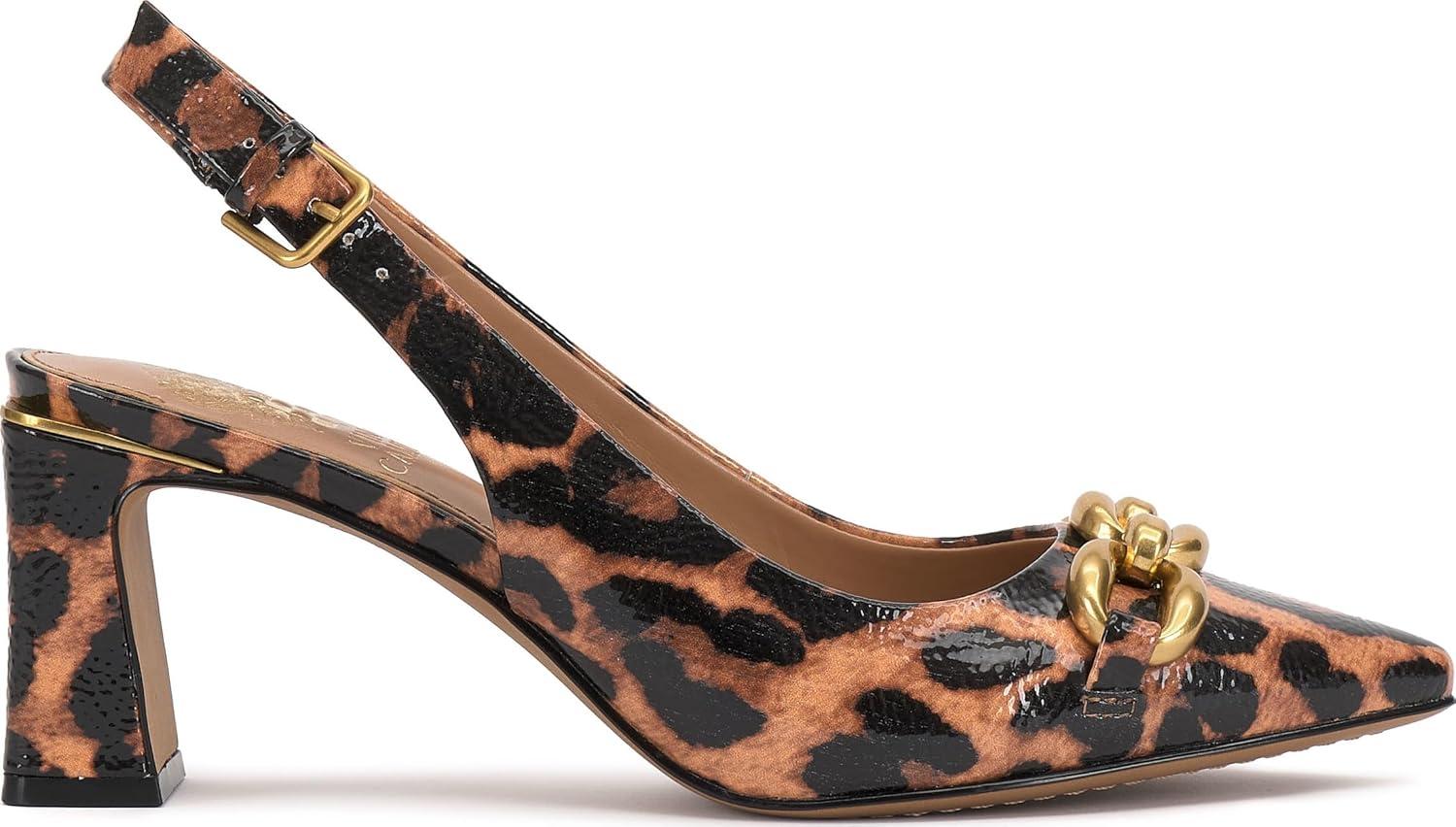 imageVince Camuto Womens Hamden PumpLeopard Print Patent