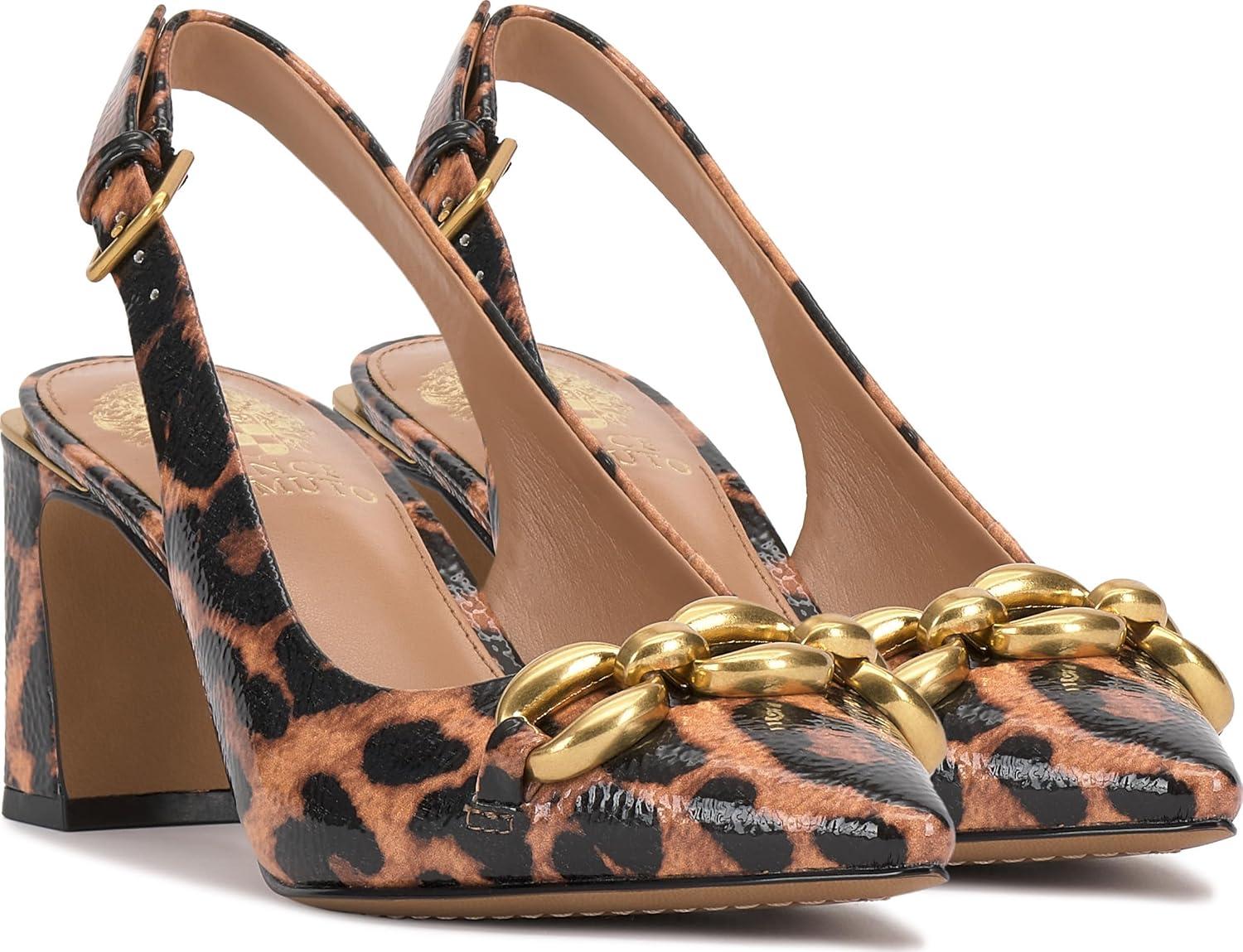 imageVince Camuto Womens Hamden PumpLeopard Print Patent