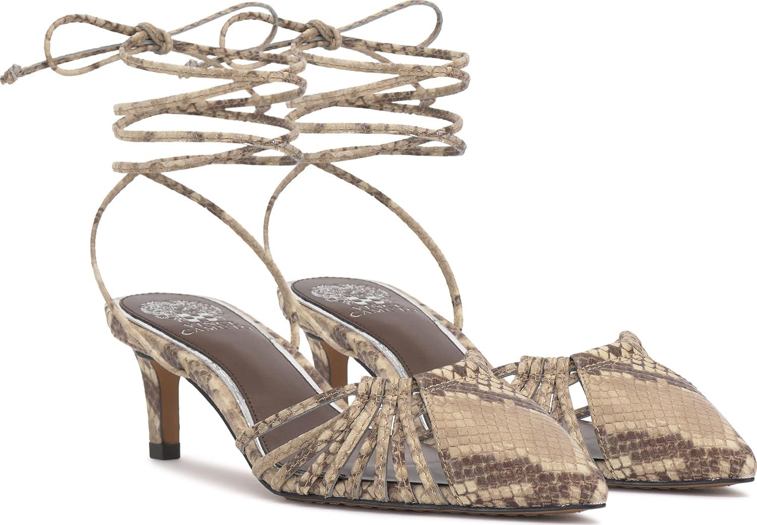 imageVince Camuto Womens Kota PumpTaupe Snake Print