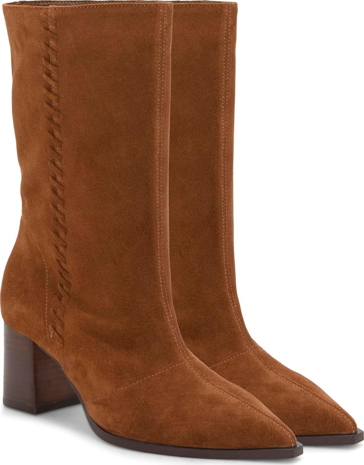 imageVince Camuto Womens Lorrys Ankle BootBurnt Sugar Suede